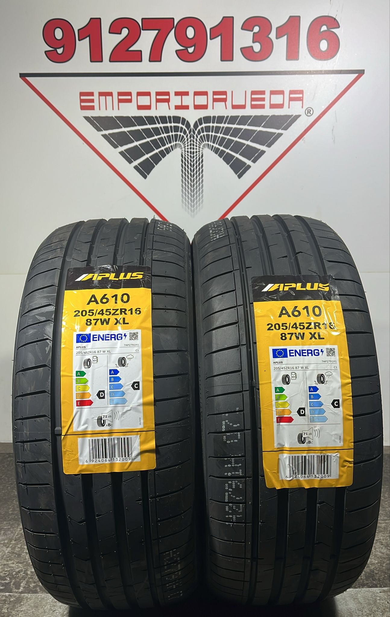 APLUS  205/45 R16 87 W